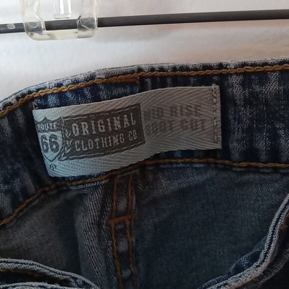 Rt 66 women's size 17/18 midrise bootcut blue denim jeans. - Picture 2 of 8